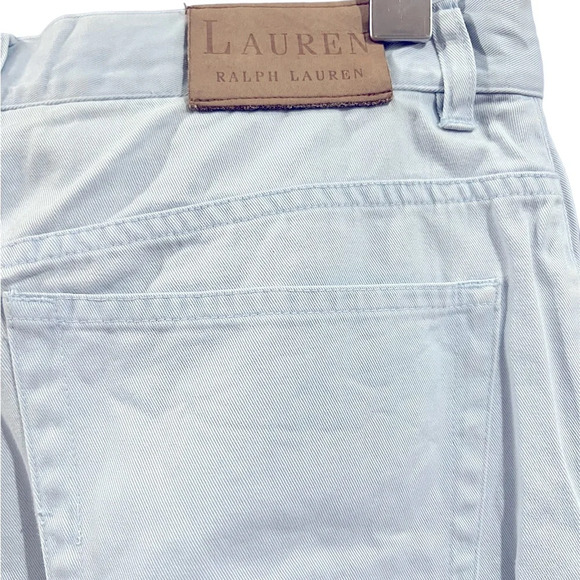 Ralph Lauren light blue wide jeans. Never worn. Size 10 NWOT - Picture 4 of 6